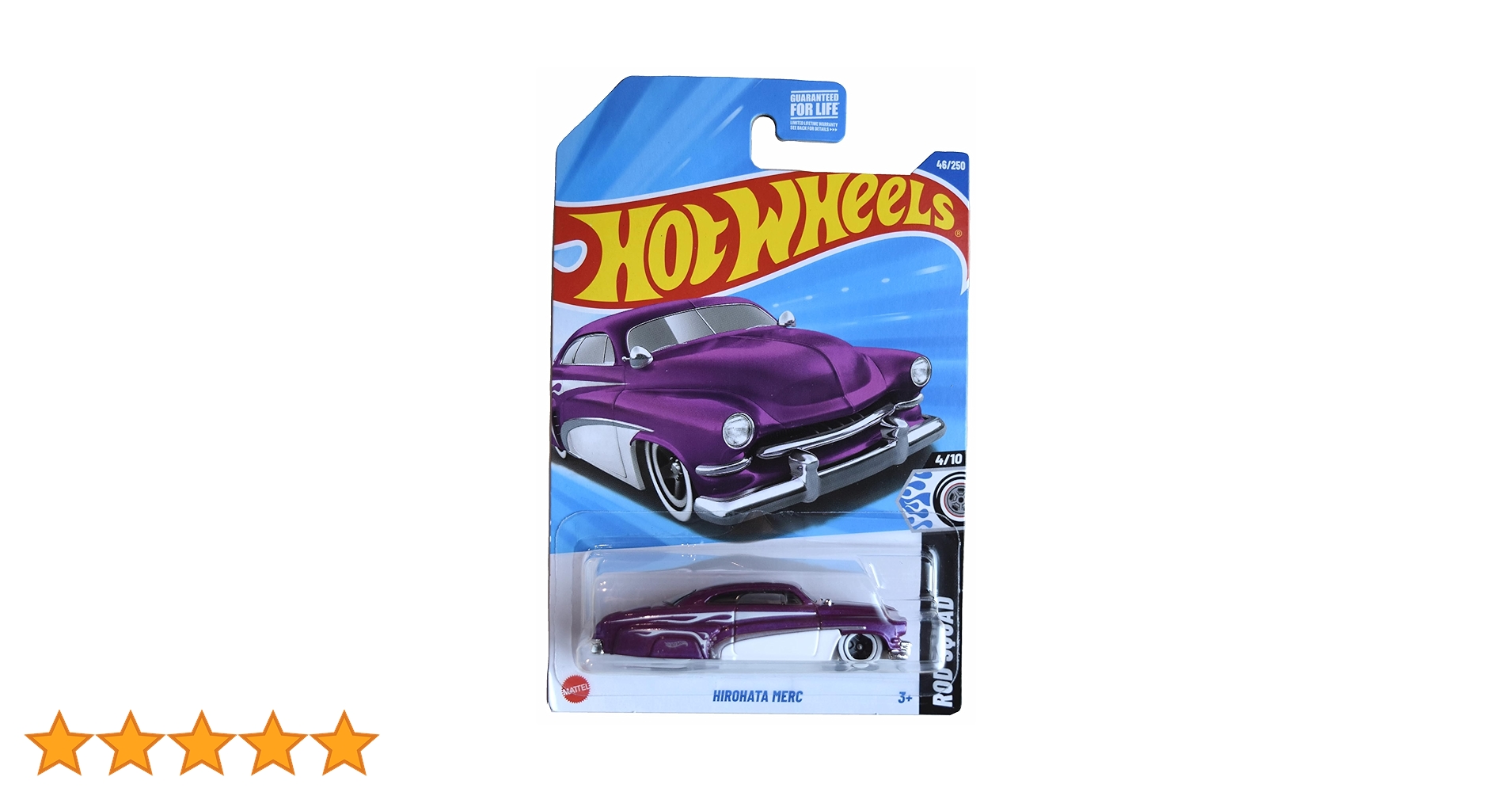 ミニカー Hot Wheels Hirohata Merc 4/10 Hot Wheels Hirohata MERC, Rod Squad 4/10 [Purple] 46/250
